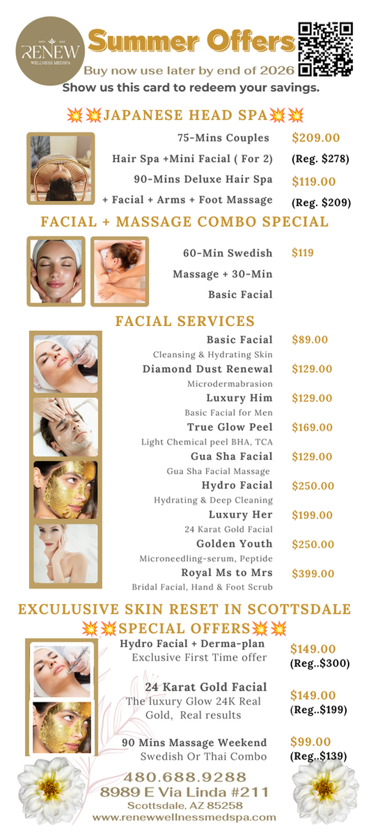 Renew Wellness Medspa A Touch Of Thailand