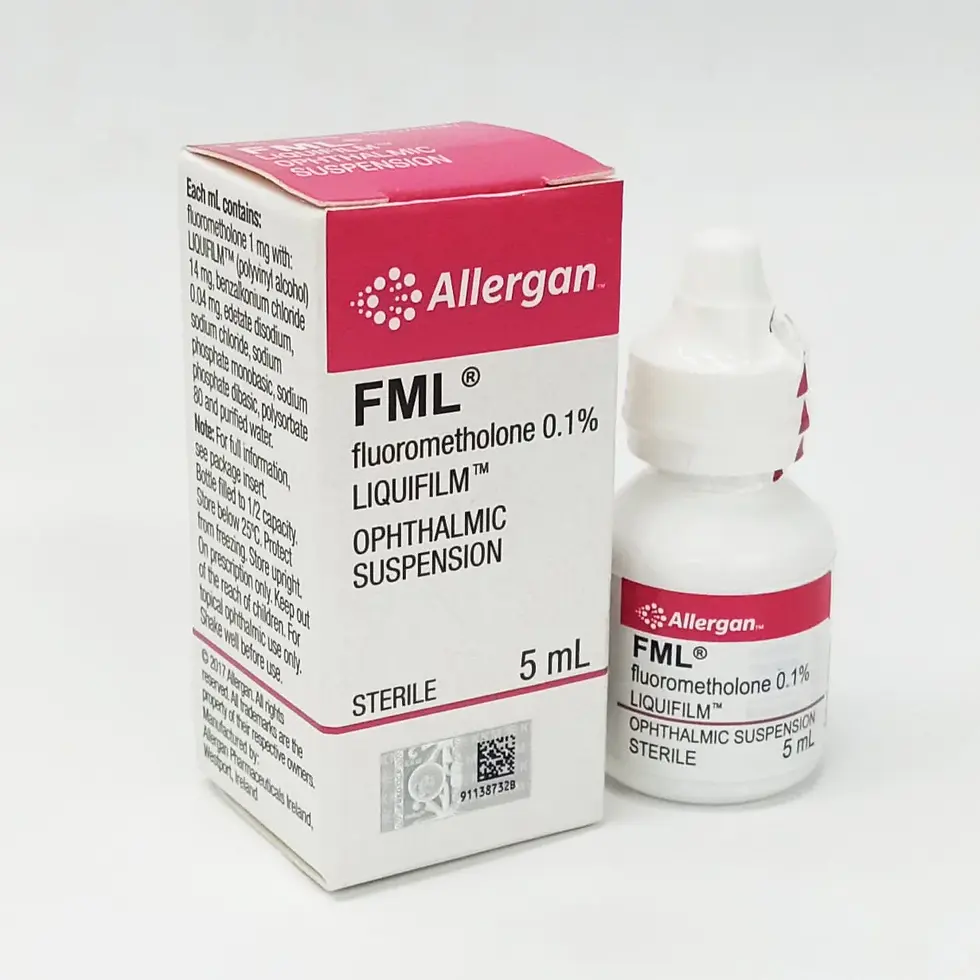 FML Eye Drops Liquifilm belongs to a group of medicines called steroids-skymeds