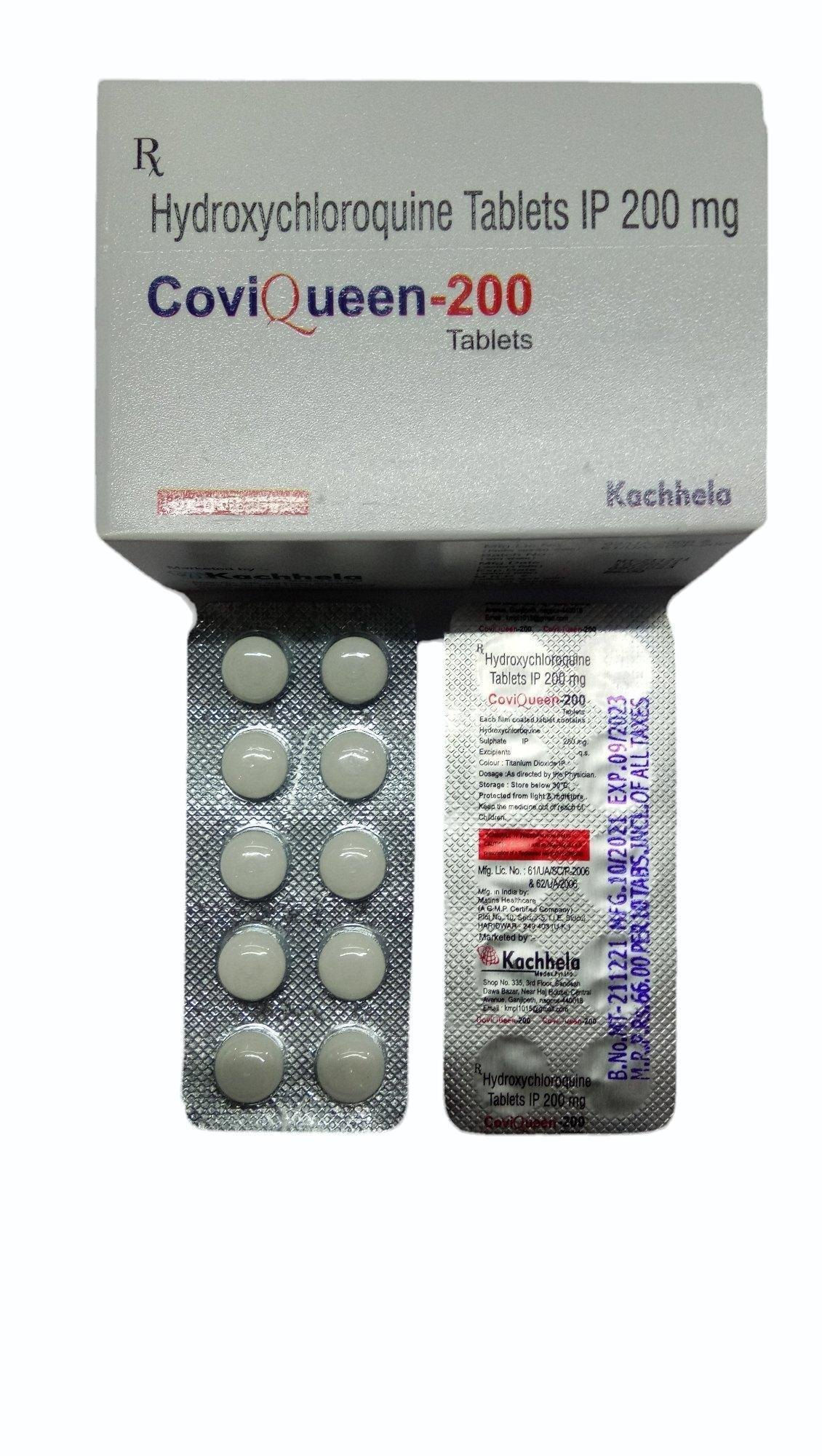 Coviqueen 200 Mg (Hydroxychloroquine Sulfate) is used to treat autoimmune conditions | skymeds