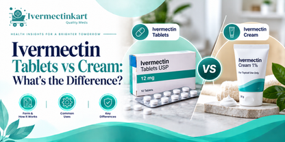 Ivermectin Tablets vs Cream: What's the Difference? | Ivermectinkart