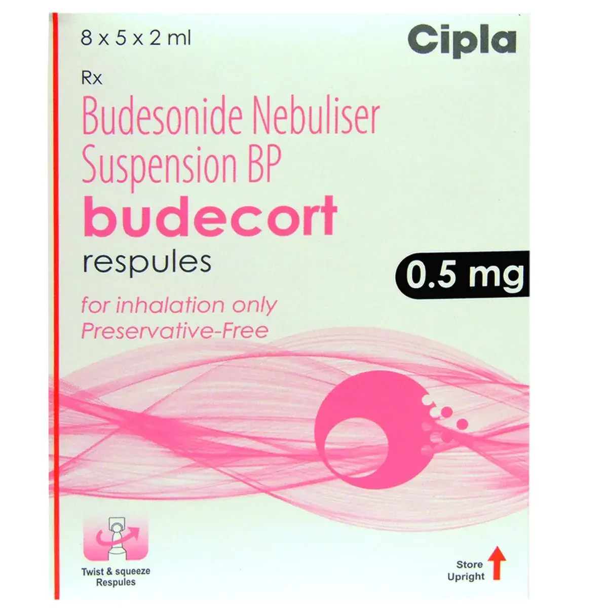 Budecort Respules 0.5mg (Budesonide) is used to prevent the symptoms of asthma | skymeds