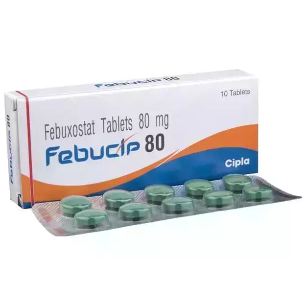 Febucip 80mg Tablets (Febuxostat) is a medicine used to treat and prevent gout | skymeds