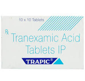Trapic 500 mg Tablet (Tranexamic Acid 500mg)