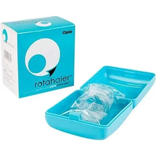 Rotahaler Inhalation Device is designed for the inhalation of dry powder | skymeds