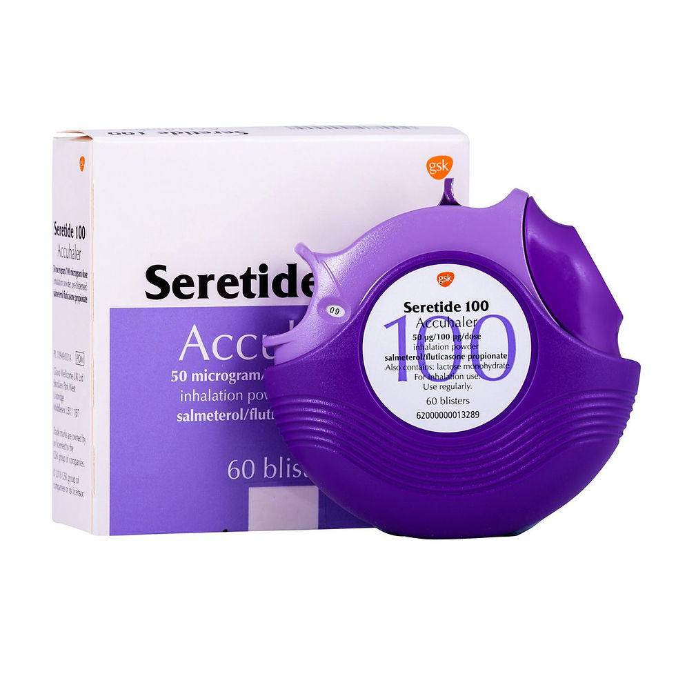 Round Purple Inhaler (Salmeterol/Fluticasone) If asthma and chronic obstructive pulmonary | skymeds