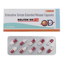 Roliten OD Capsule (Tolterodine), containing the active ingredient Tolterodine, may be the solution for you-Take Ivermectin™
