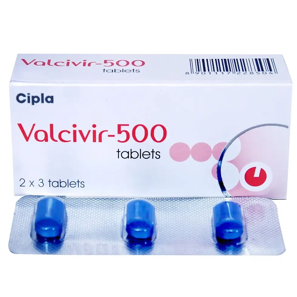 Valacyclovir 500MG (Valcivir) is an antiviral medicine used in the treatment of herpes labialis-skymeds