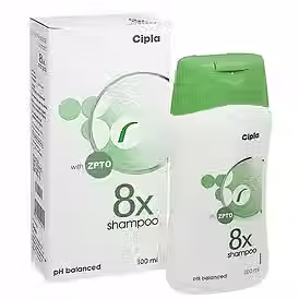 8X SHAMPOO (CICLOPIROX/ZINC PYRITHIONE)