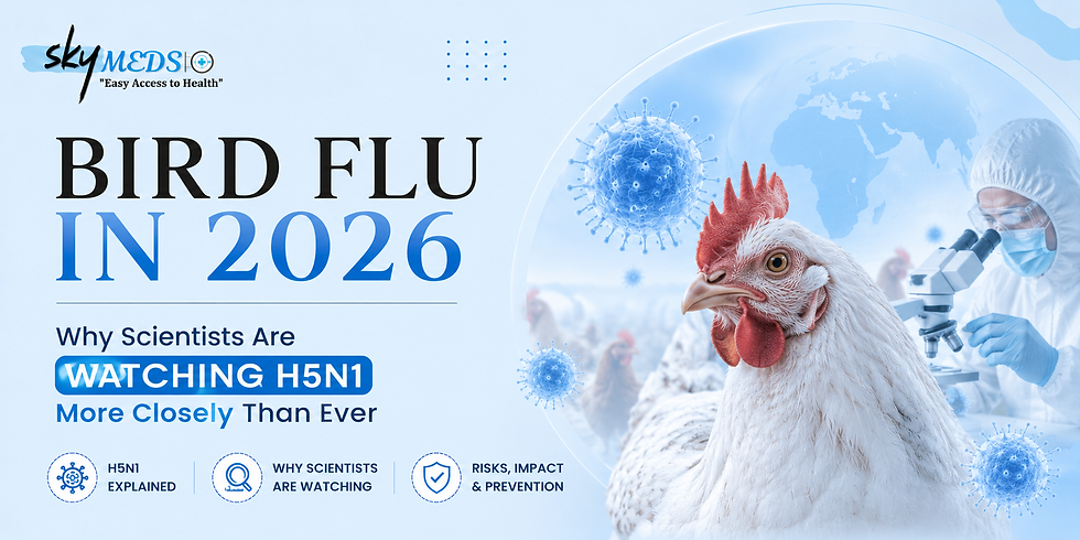 Bird Flu in 2026: Why Scientists Are Watching H5N1 More Closely Than Ever | theskymeds