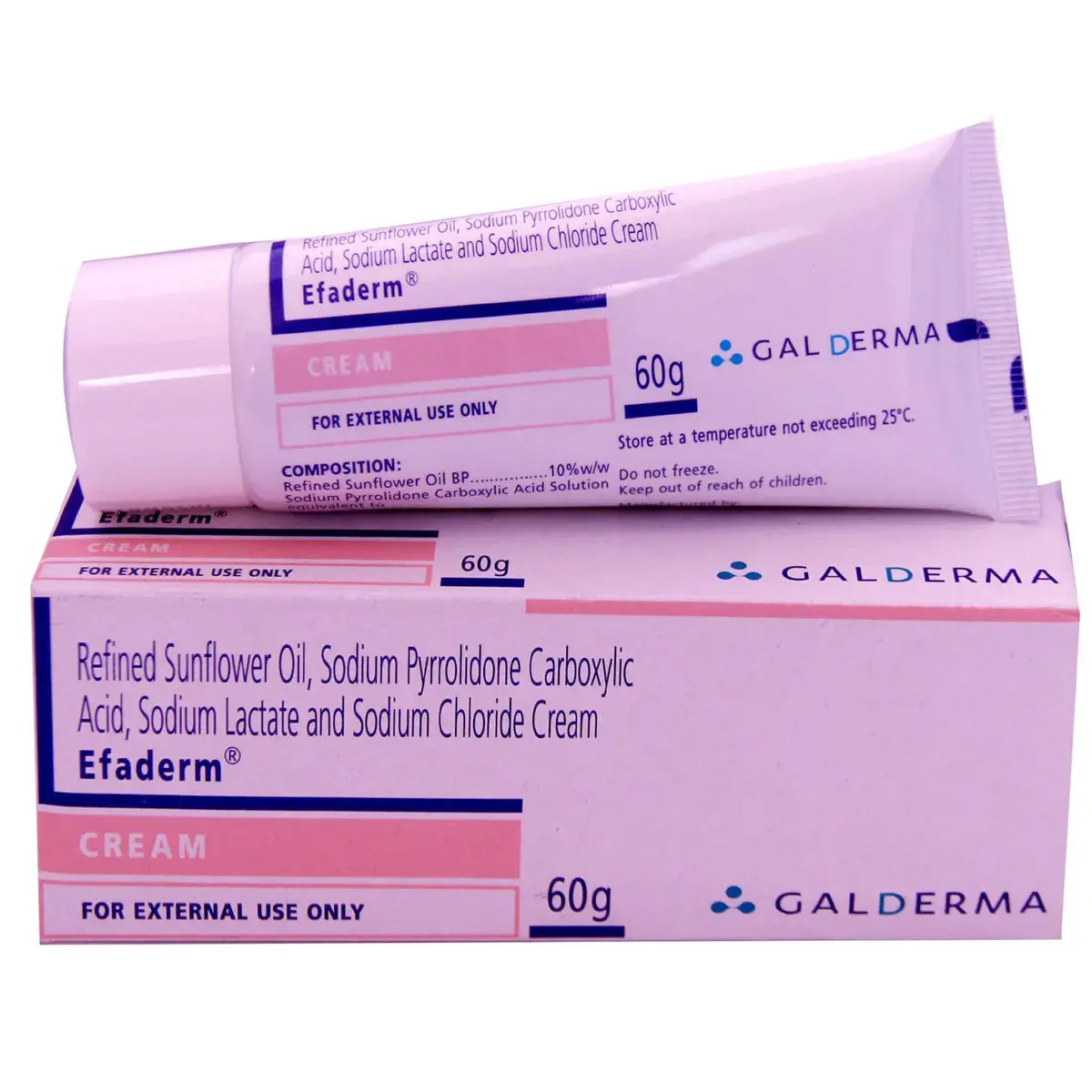 Efaderm Cream is a moisturizing cream used for various skin conditions such as eczema-skymeds