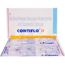Contiflo D Capsule (Tamsulosin 0.4 / Dutasteride 0.5), a combination medication containing Tamsulosin 0.4-Pharmacy⁹