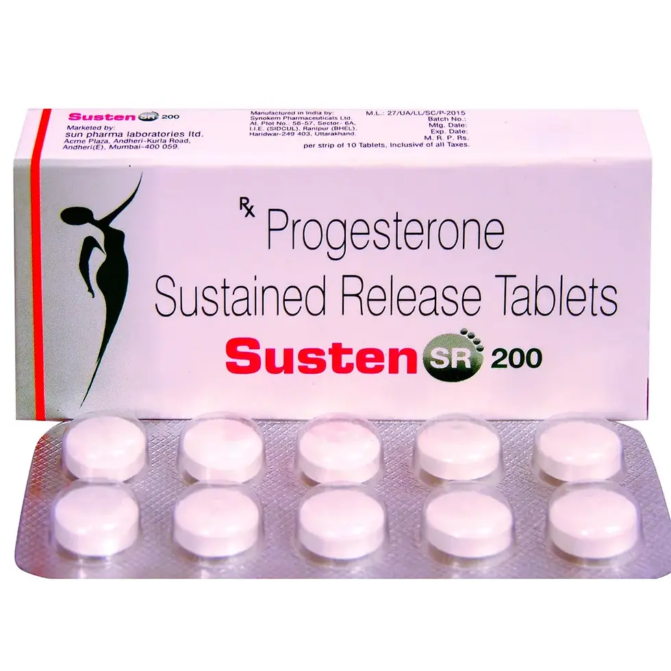 Susten SR 200 mg Tablet is a natural female sex hormone, progesterone | skymeds