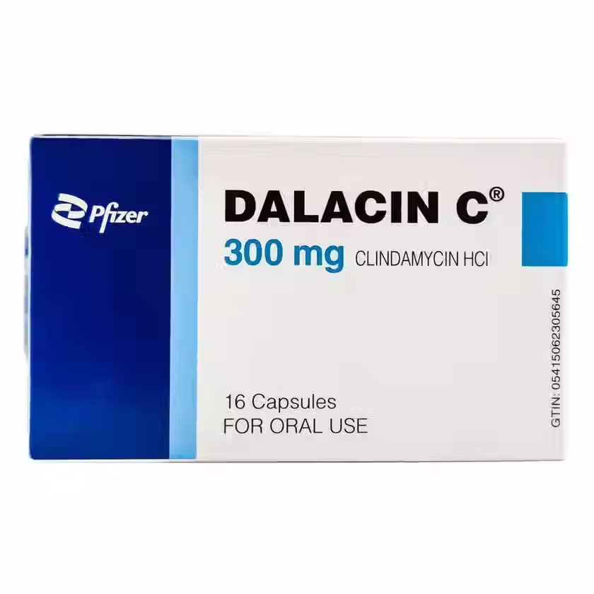 Dalacin C 300 mg (Clindamycin) is an antibiotic medicine that fights bacteria and is used | skymeds