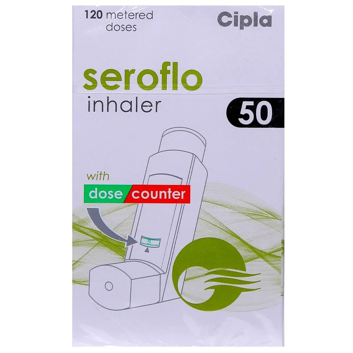 Seroflo 50 Inhaler (Salmeterol/Fluticasone) is a combination of two medicines that opens | skymeds