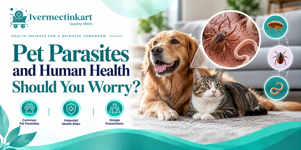 Pet Parasites and Human Health: Should You Worry? | Ivermectinkart