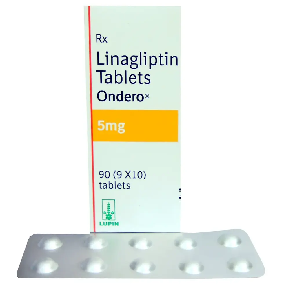 Ondero 5 Mg (Linagliptin) is a medicine used to treat type 2 diabetes mellitus. | skymeds