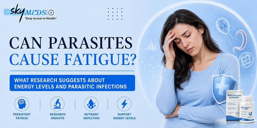 Can Parasites Cause Fatigue? What Research Suggests About Energy Levels and Parasitic Infections | theskymeds