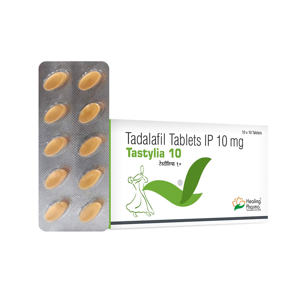 Tastylia 10mg (Tadalafil) is also known as Tadalafil and is widely used to treat Erectile-skymeds