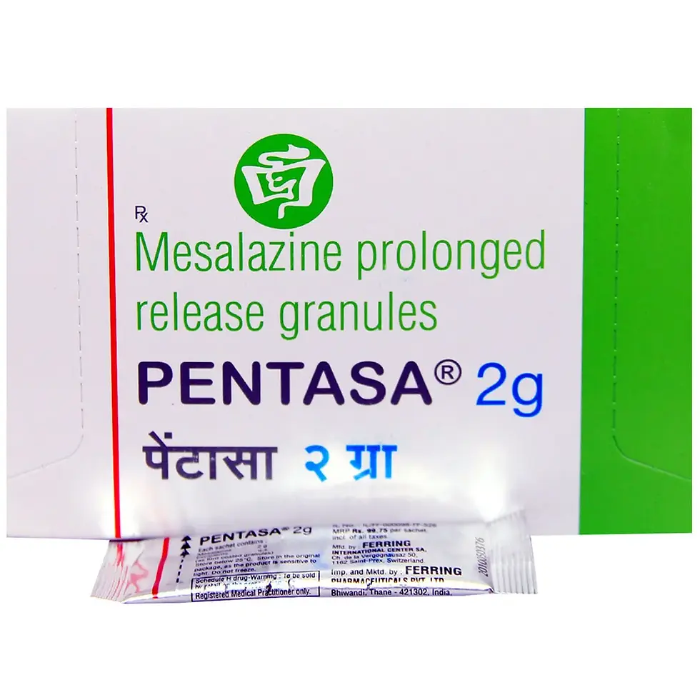Pentasa Granules (Mesalamine) Prolonged Release Granules is an anti-inflammatory-skymeds