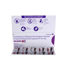 Sildoo D4 4mg/0.5mg Capsule (Silodosin /Dutasteride) a powerful combination of Silodosin and Dutasteride -Pharmacy⁹