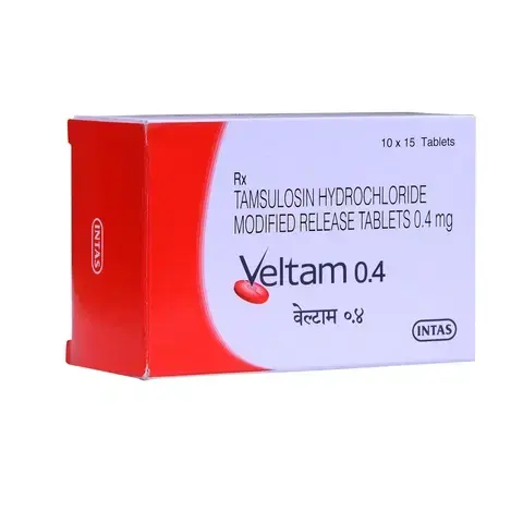 Veltam 0.4 Tablet (Tamsulosin 0.4mg) is an alpha-adrenergic antagonist that is used-skymeds