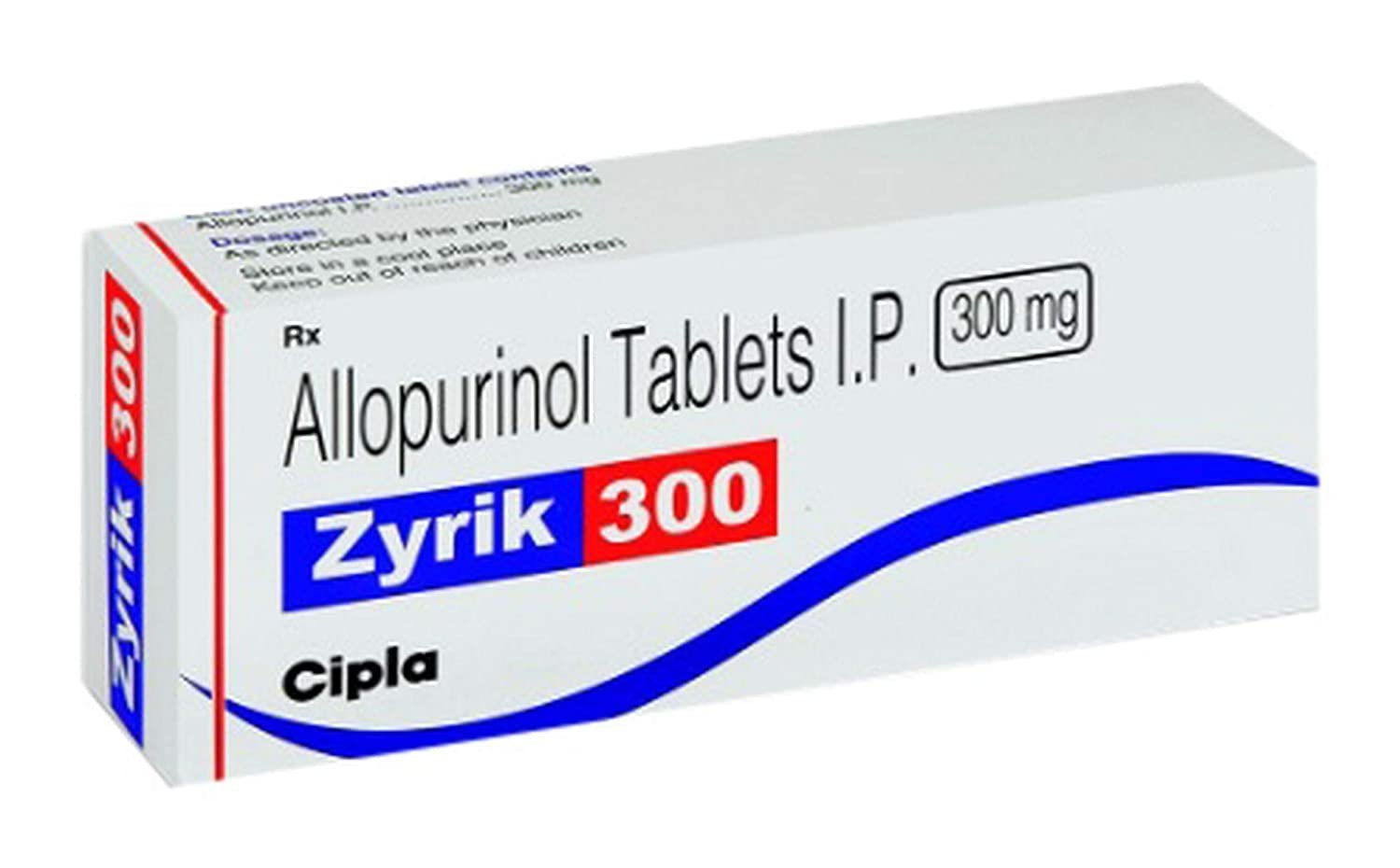 Allopurinol 300mg (Zyrik) is a medicine used to treat and prevent gout. | skymeds
