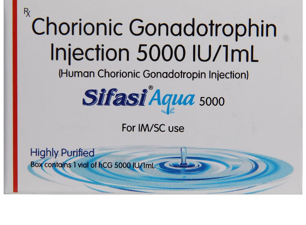 Sifasi Aqua 5000IU Injection is used in the treatment of infertility in women | skymeds