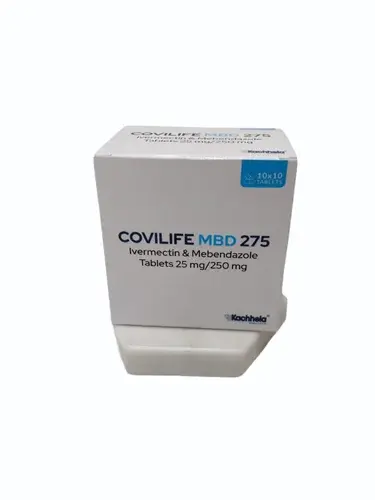 Covilife MBD 275 Tablet is an antiparasitic medicine used to treat infections in the intestines | Ivermectinkart
