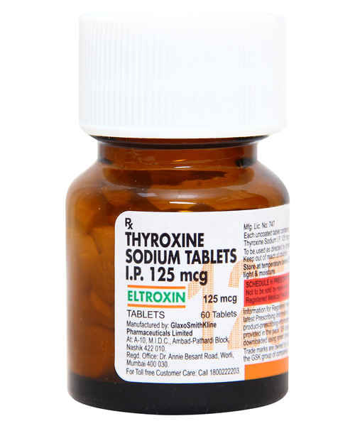 Eltroxin 125 mcg (Thyroxine Sodium) is a medicine used to treat an underactive thyroid | Ivermectinkart
