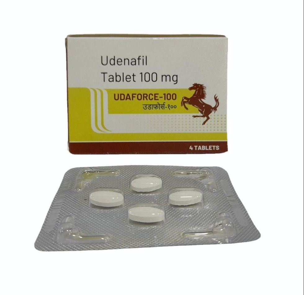 Udenafil 100mg (Udaforce) is used for the treatment of erectile dysfunction (ED) in men.-skymeds