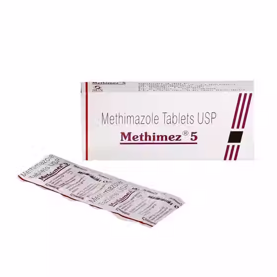 Methimazole 5 mg (Methimez 5) belongs to a group of medicine called anti-thyroid agents | Ivermectinkart
