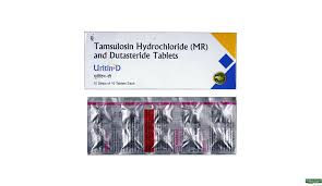 Uritin D Tablet (Tamsulosin 0.4/Dutasteride 0.5), a powerful combination of Tamsulosin 0.4 and Dutasteride 0.5- Pharmacy⁹