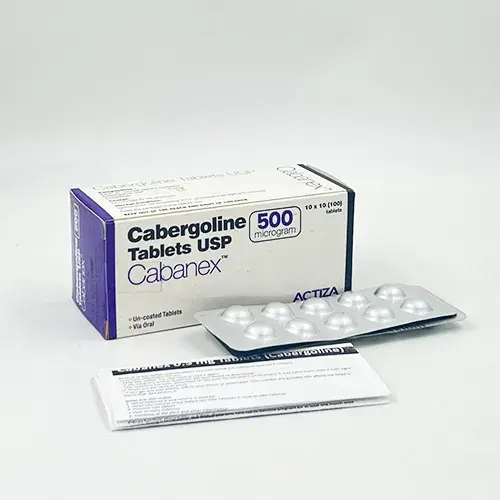 Cabergoline Tablet (Cabanex) is used to treat different types of medical problems that are caused | skymeds