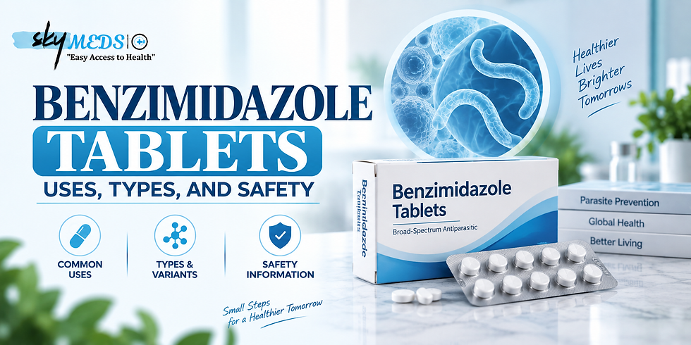 Benzimidazole Tablets: Uses, Types, and Safety | theskymeds