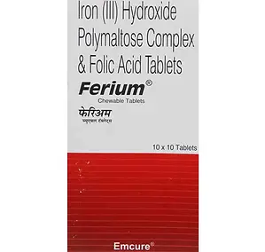 Ferium Chewable (Iron Folic Acid)