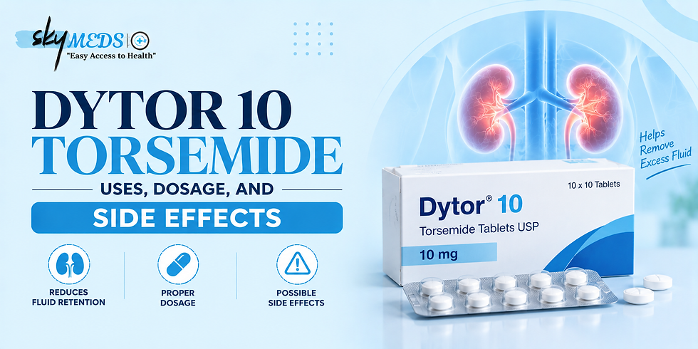 Dytor 10: Torsemide Uses, Dosage, and Side Effects | theskymeds