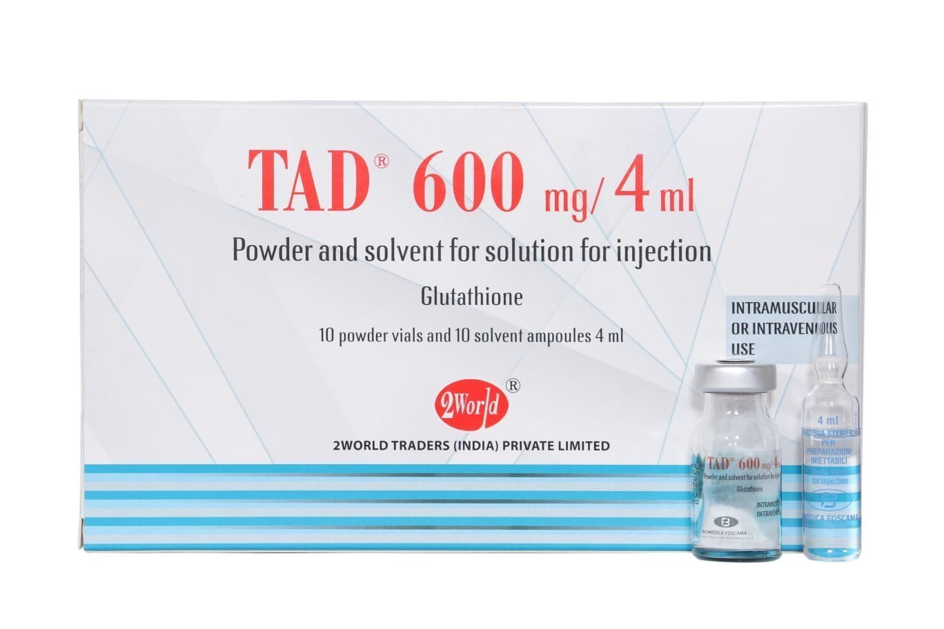 TAD 600 Mg (Glutathione) is a medicine used in the treatment of liver disease. | Ivermectinkart