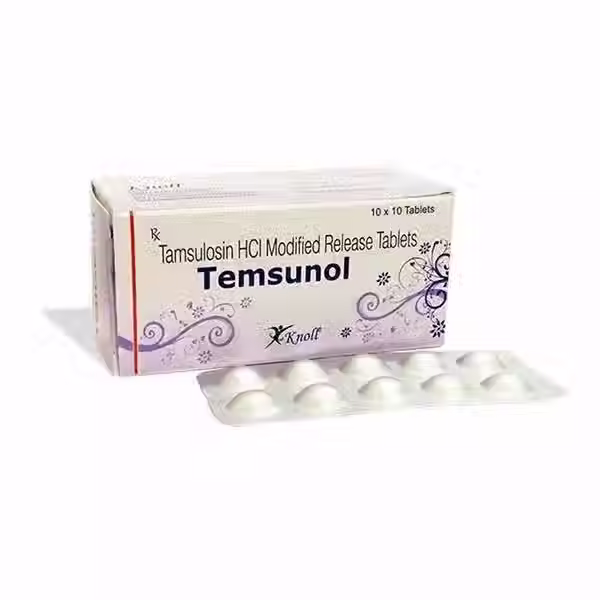 Temsunol 0.4 mg (Tamsulosin) is used to manage symptoms associated with benign | skymeds