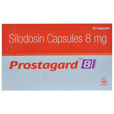 Prostagard 8 Capsule (Silodosin 8 mg) is a medication designed to provide relief for symptoms of enlarged prostate- Pharmacy⁹