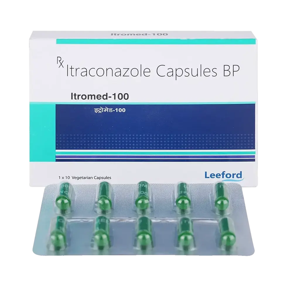 Itraconazole 100mg Capsules (Itromed) belongs to a group of medicines called antifungals-Ivermectinkart