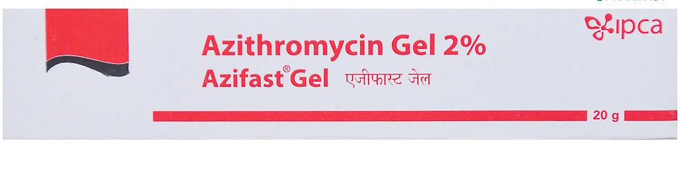 Azithromycin Gel (Azifast) is an antibiotic medicine that fights bacteria | skymeds