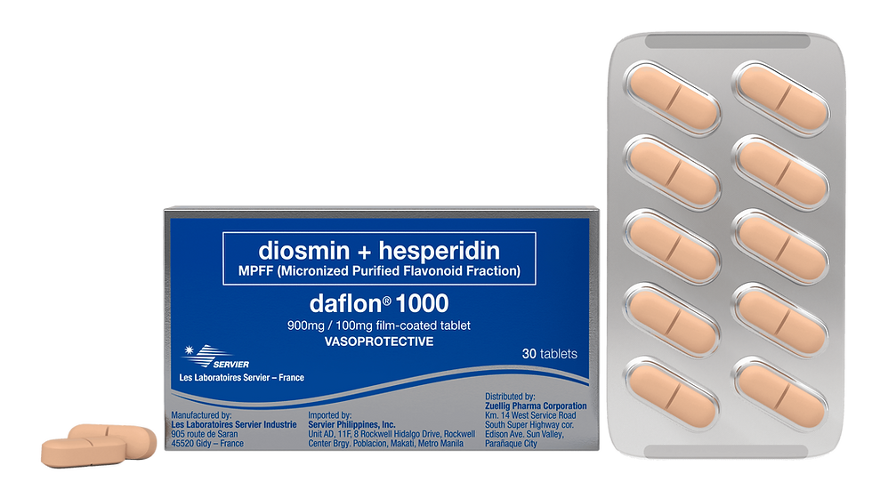 Thumbnail: Daflon (Diosmin) Tablet is a combination medicine used in the treatment of varicose veins-skymeds