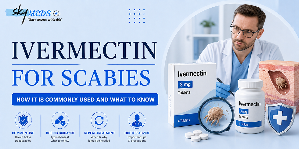 Ivermectin for Scabies: How It Is Commonly Used and What to Know | theskymeds