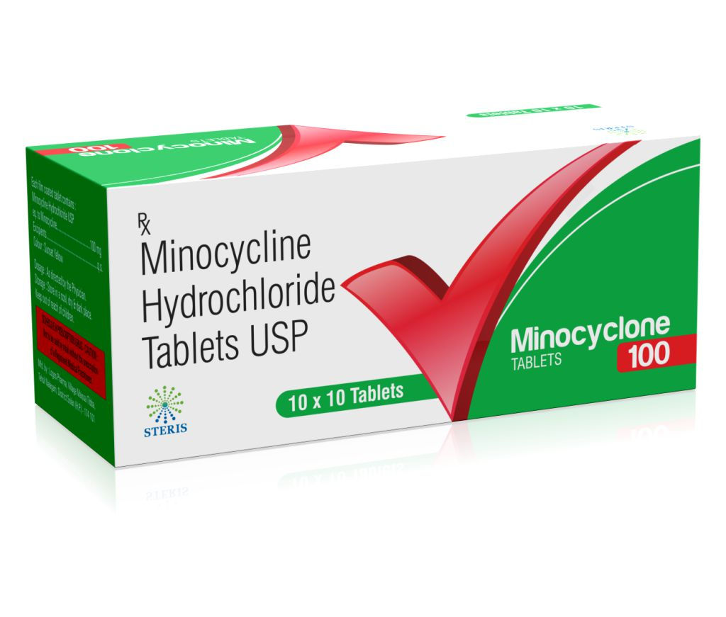 Minocyclone 100 Mg (Minocycline) is used to treat moderate to severe acne vulgaris | skymeds
