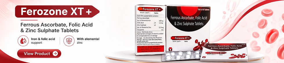 Ferozone XT + Tablet has a combination of medicines which is used in the treatment | theskymed