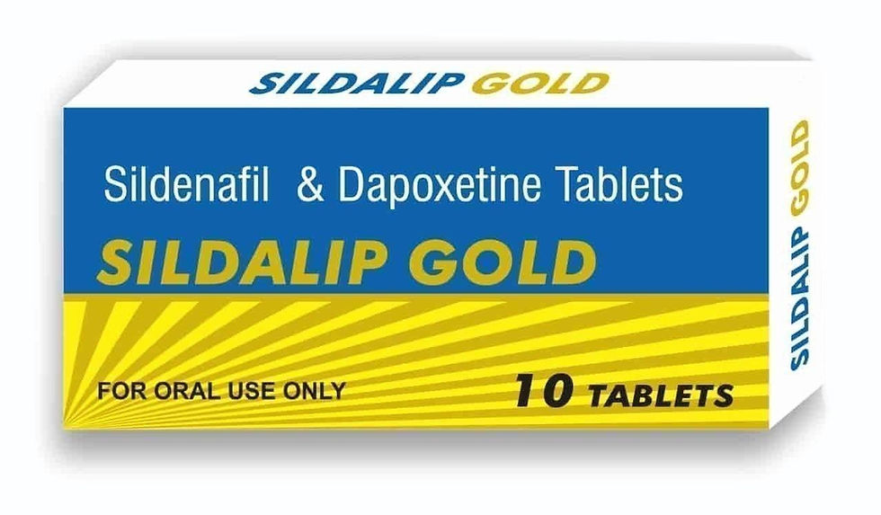 Sildalip Gold Tablet (Sildenafil/Dapoxetine) is the fastest treatment process for two | skymeds