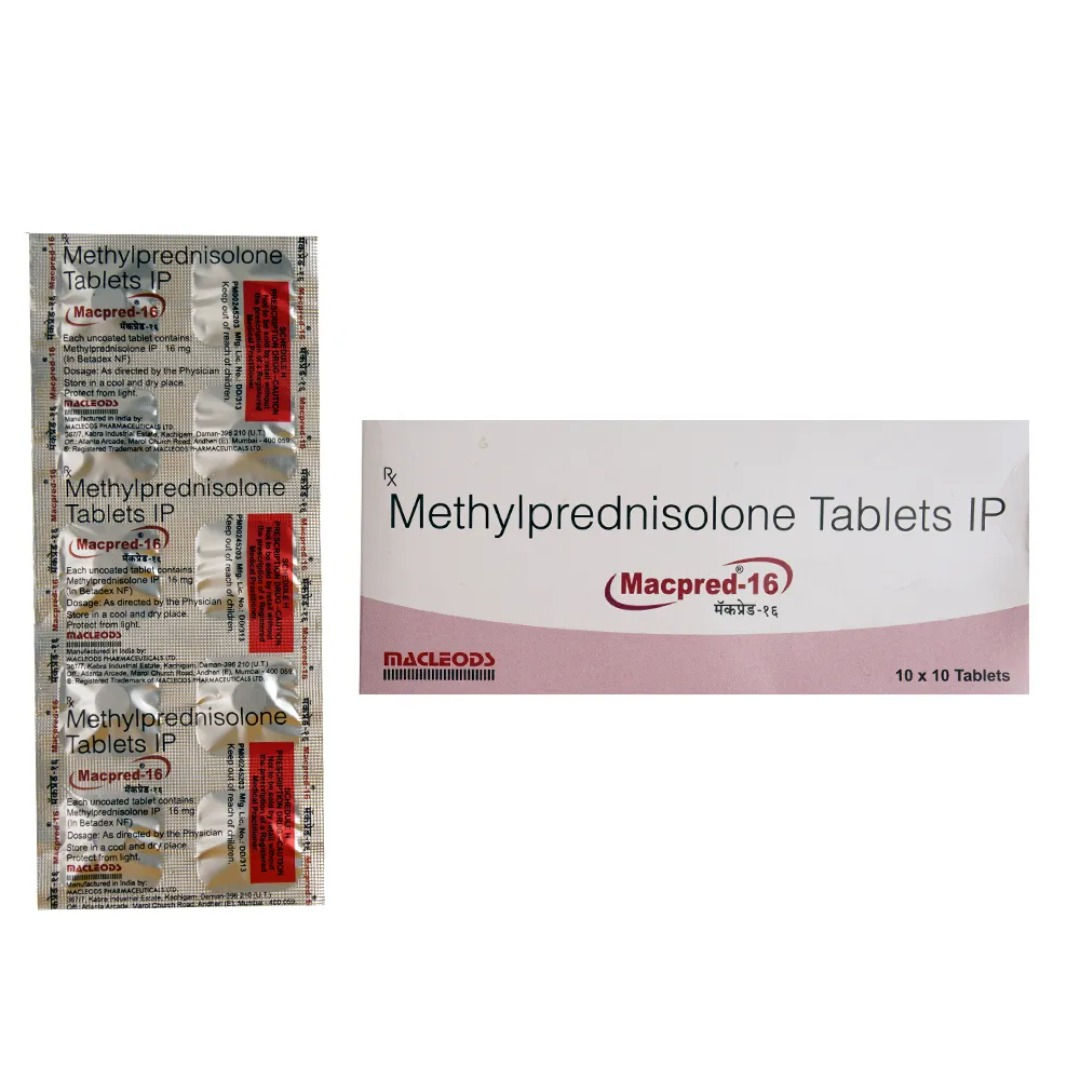 Macpred 16 Mg (Methylprednisolone) is a medicine used to treat a wide variety of medical | skymeds
