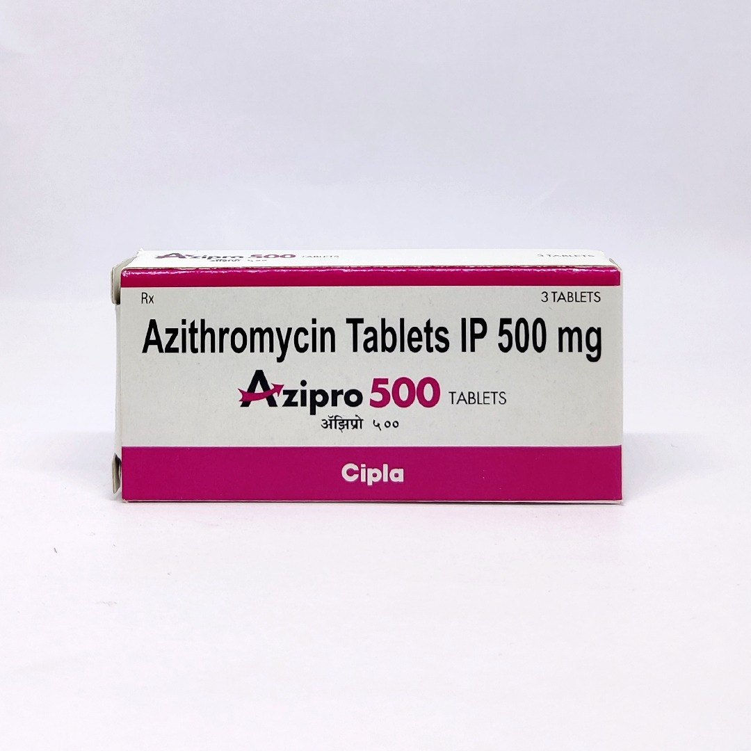 Azithromycin 500MG (Azipro) is an antibiotic used to treat various types of bacterial infections-skymeds