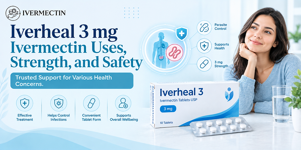 Iverheal 3 mg: Ivermectin Uses, Strength, and Safety | Take Ivermectin™