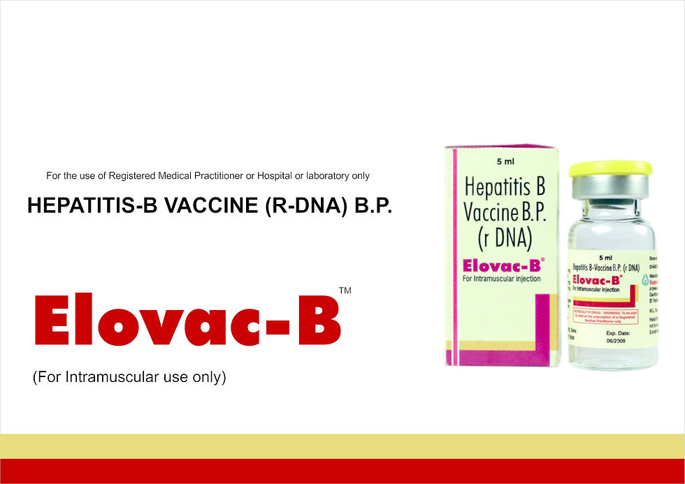 Elovac-B Injection is an active immunizing agent. It is used for the prevention of hepatitis B-skymeds